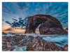 Horse Head Rock sunrise Australian coast